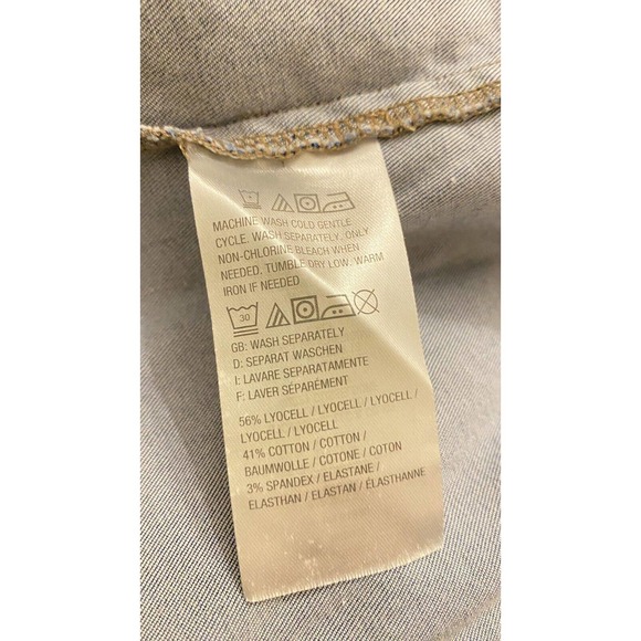 Women’s QVC Denim & Company Size Large Shackleton Jacket Drawstring Pullcord - Picture 6 of 6